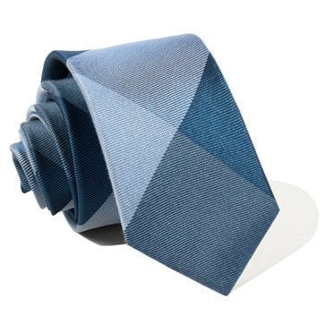 A close up of a tie