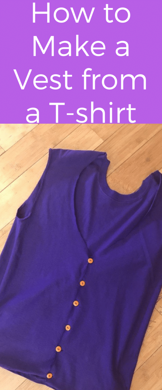 How to Make a Vest out of a Shirt Clarks Condensed
