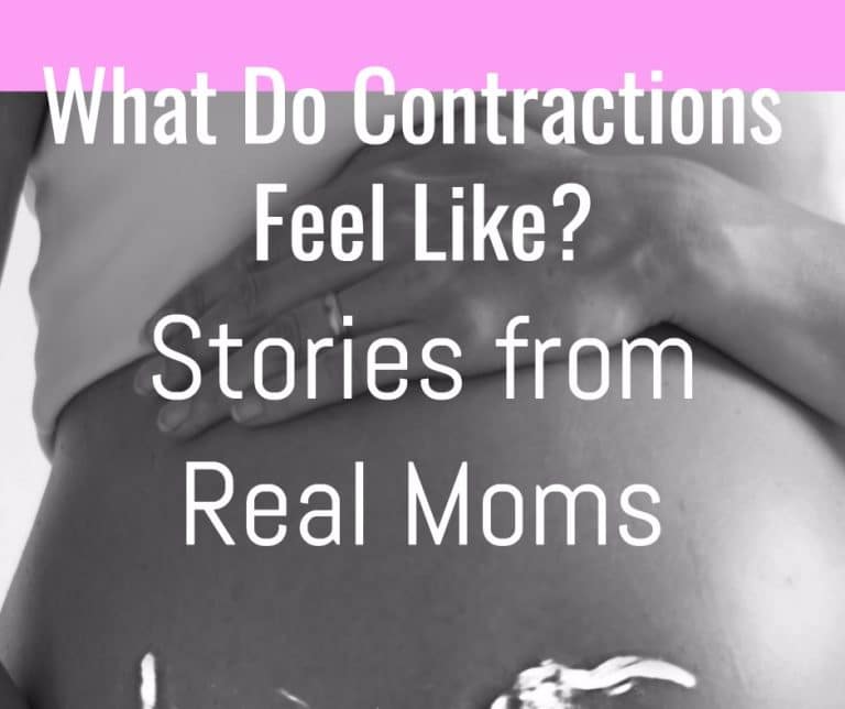 What Do Contractions Feel Like? What REAL Women Say