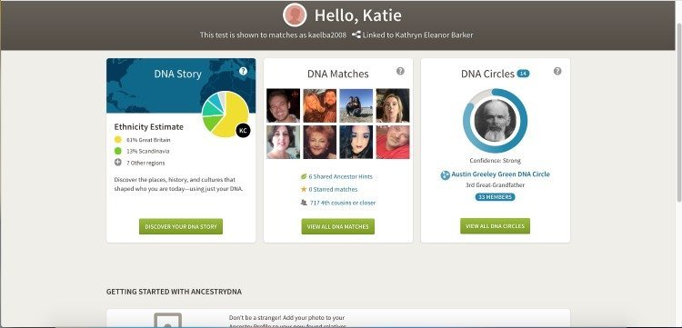 Ancestry DNA Results