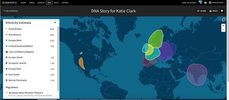 ancestry results 