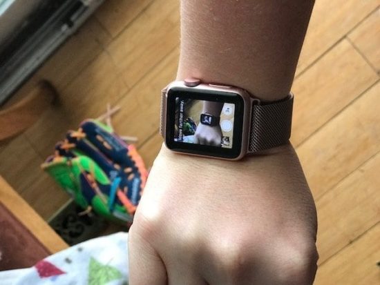 apple watch camera remote