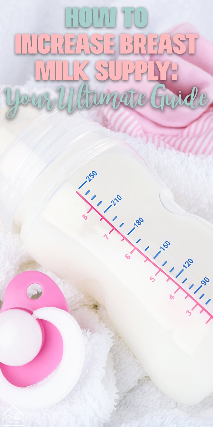 Did you know that you have to move milk to make milk? It's one of the simplest steps to increase breast milk, but it's one that so many forget about. So many people will ask, "Do certain foods increase milk supply?" and they can - but it's not the best thing you can do when you are looking for how to increase milk supply for expressing. Here is the ultimate guide to increase breast milk supply for moms struggling with low supply.