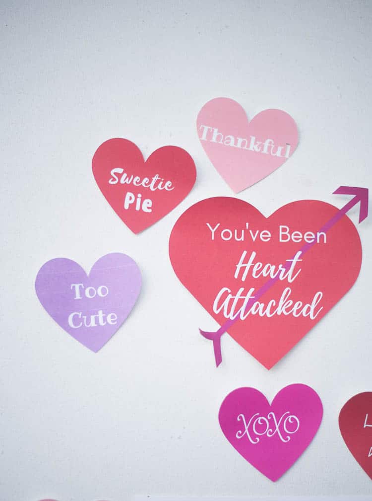 FREE “Heart Attack” Printables (PDF for Printing and Cricut)