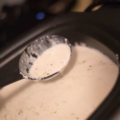 Crock Pot Alfredo Suace