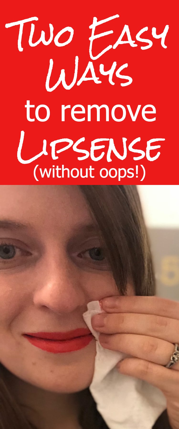 How to remove lipsense / lipsense remover / lipsense removal