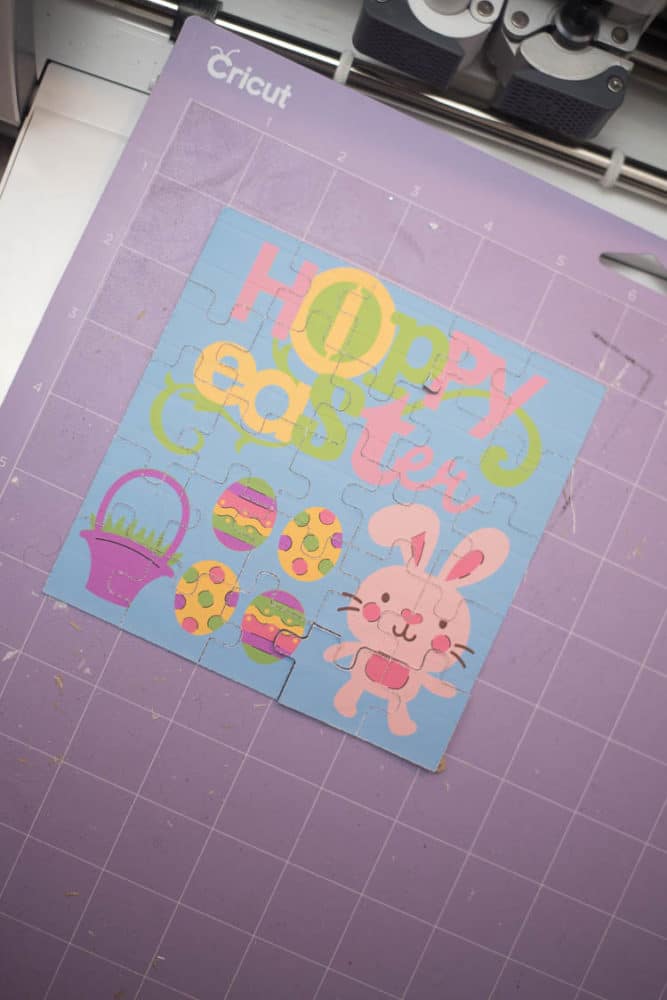 Cricut Jigsaw Puzzle / Make Your Own Puzzle 