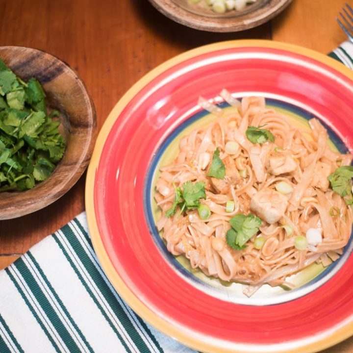 One Pot Chicken Pad Thai Recipe