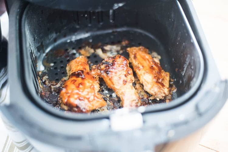 Air Fryer BBQ Chicken Wings