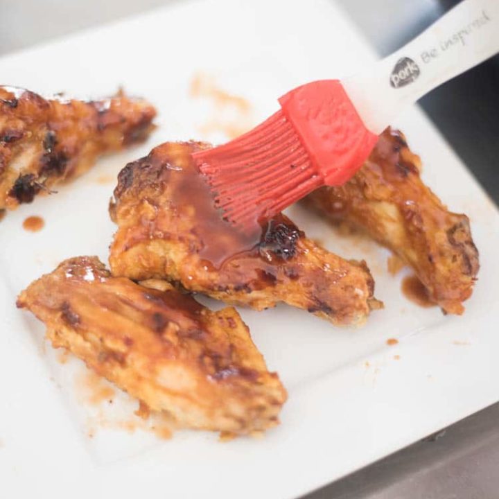 Air Fryer BBQ Chicken Wings