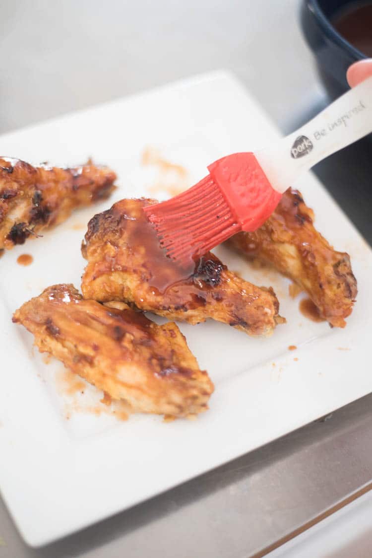 Air Fryer BBQ Chicken Wings