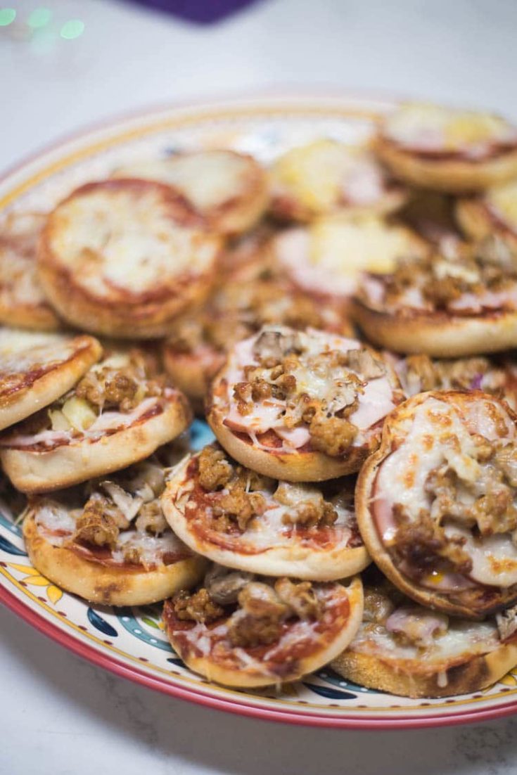 English Muffin Pizzas - Katie's Cucina