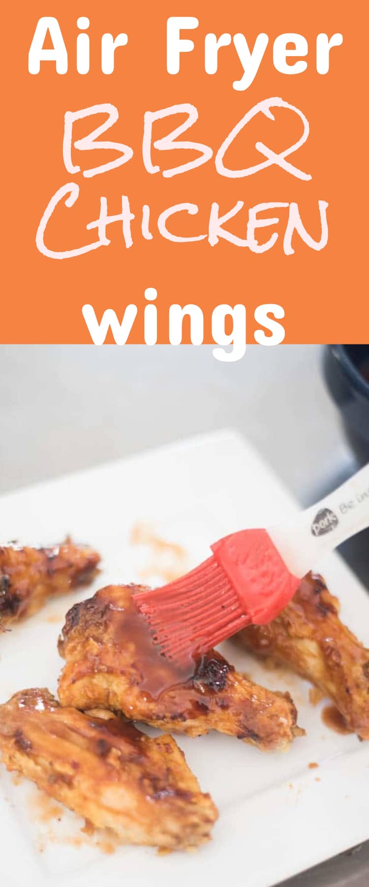 Air Fryer BBQ Chicken Wings