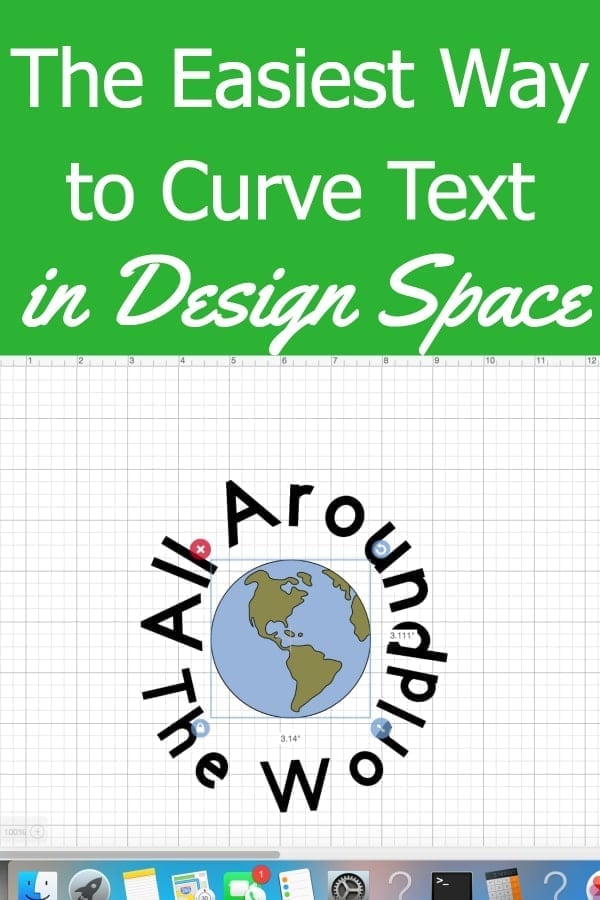 Curve Text Cricut Design Space