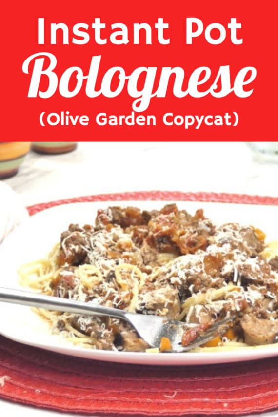 Pressure Cooker Bolognese Sauce Olive Garden Copycat 2024 Clarks