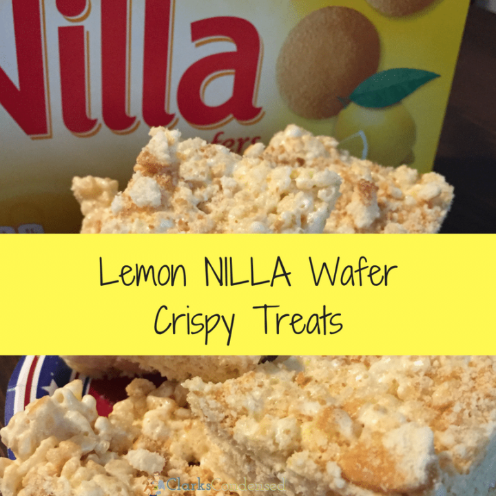 Lemon NILLA Wafer Cripsy Treats