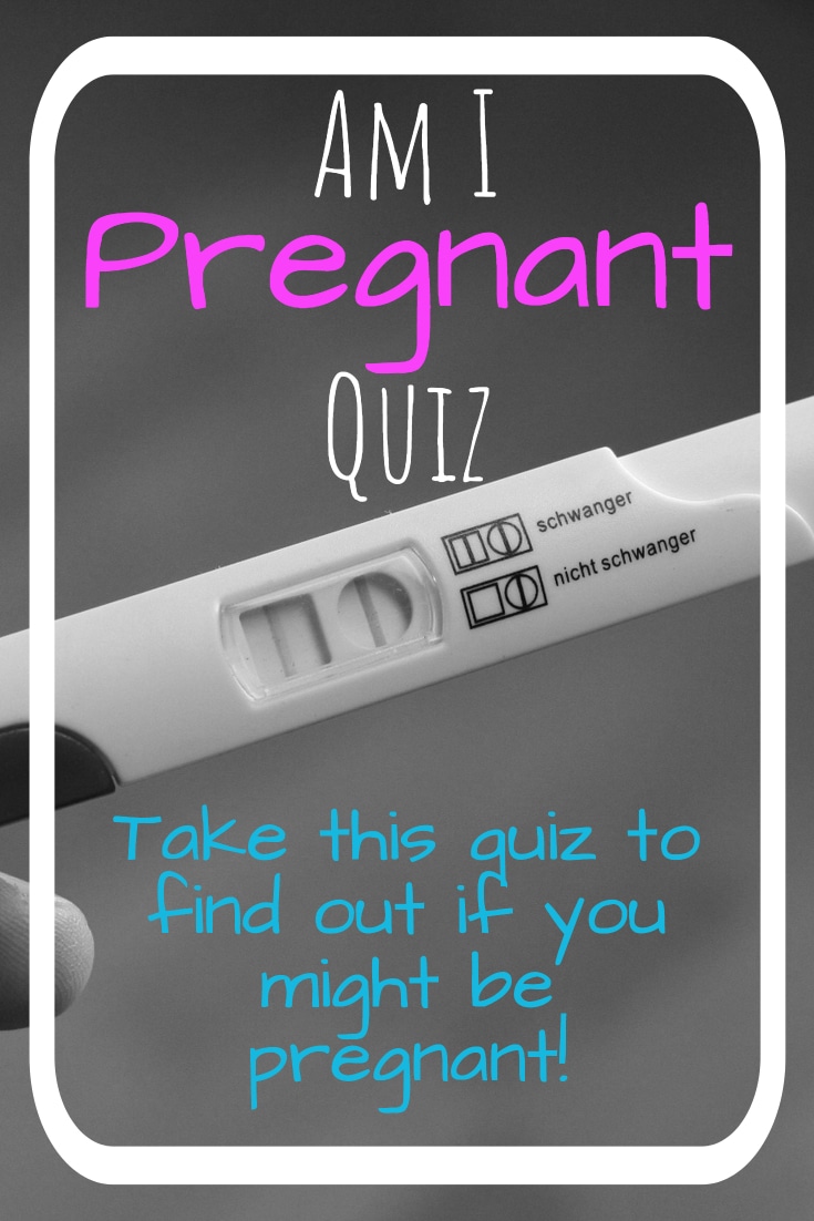 are you pregnant quiz