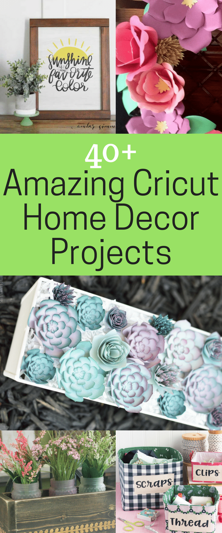 Best Cricut Home Decor Projects