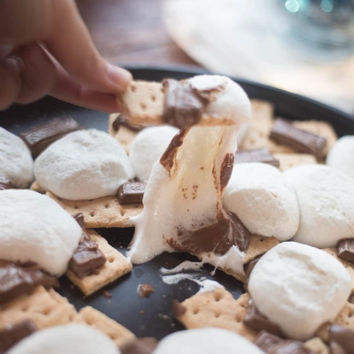 Smoked S'mores Nachos