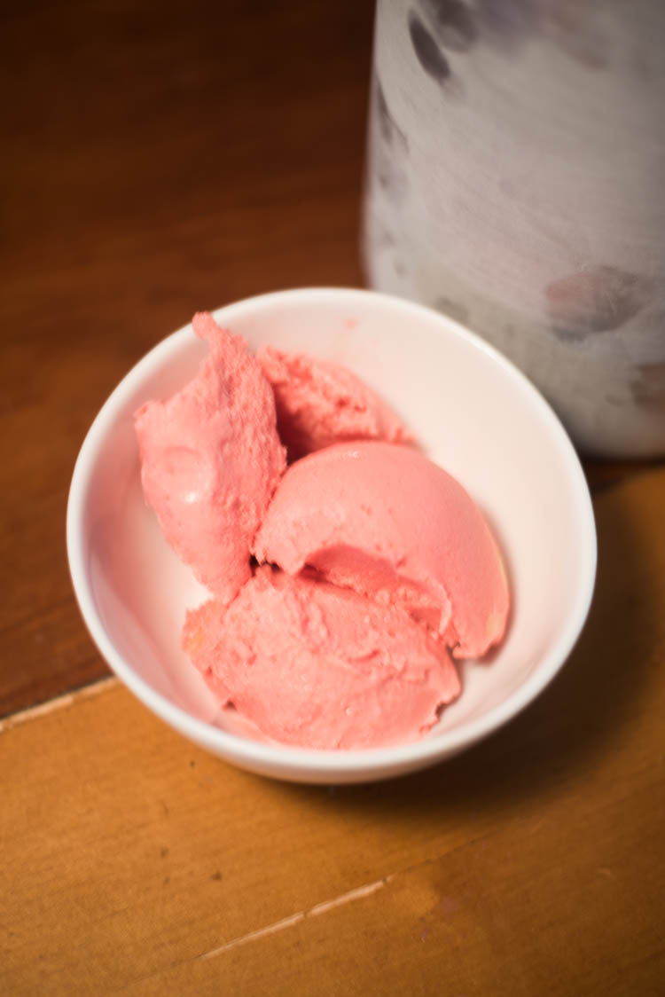 raspberry ice cream