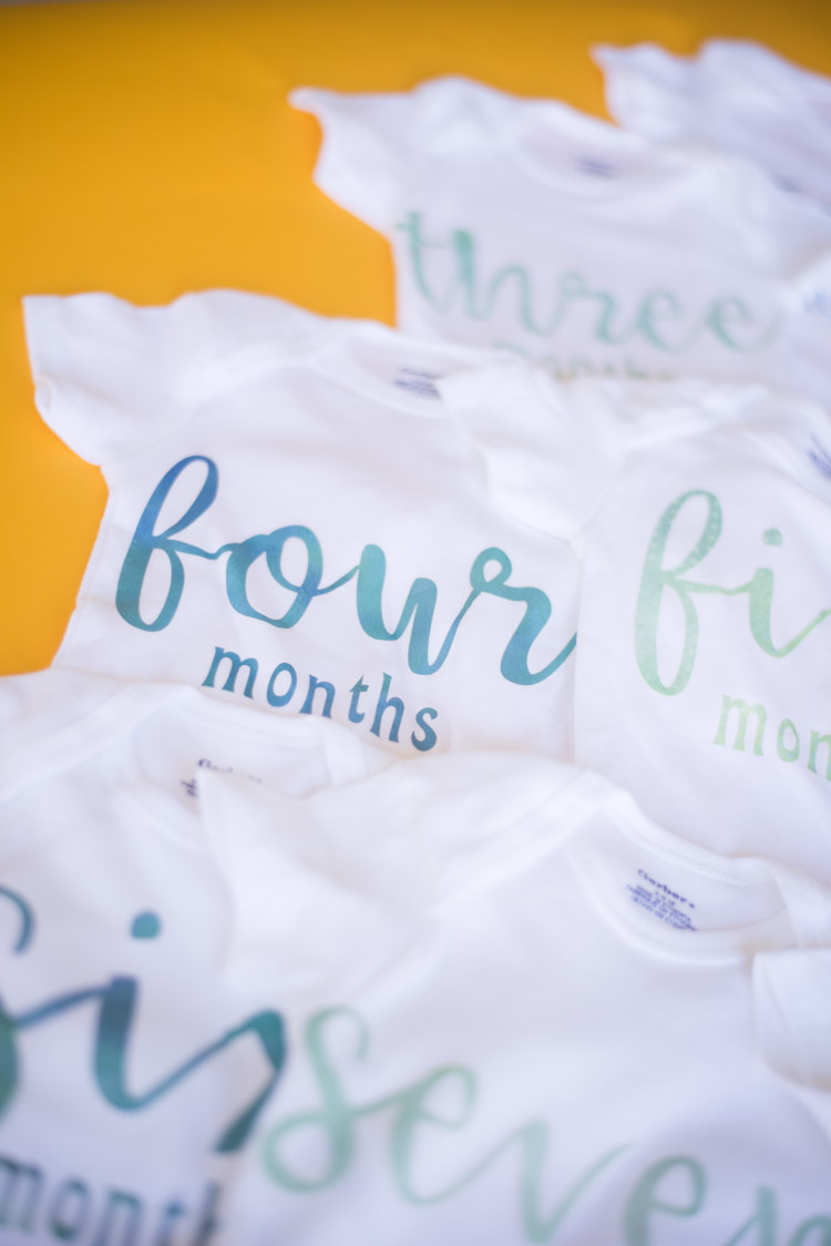 Cricut Baby Onesies