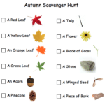 Image and Scavenger activity for Halloween