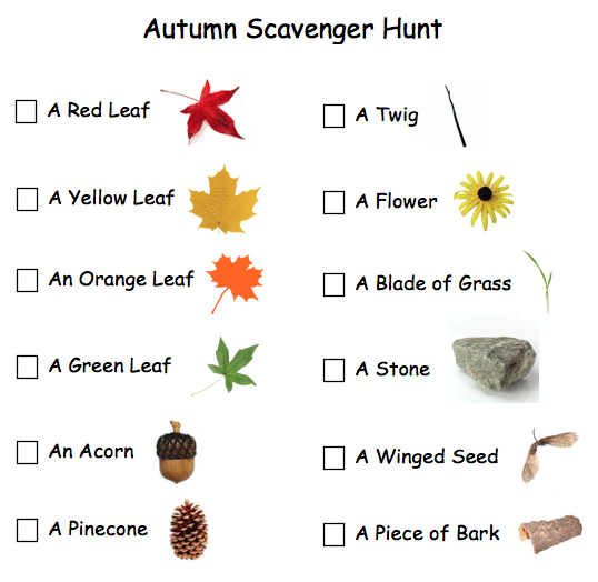 Image and Scavenger activity for Halloween