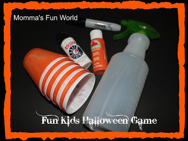 materials for halloween game