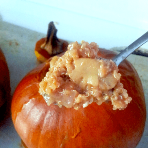 Dinner in a Pumpkin