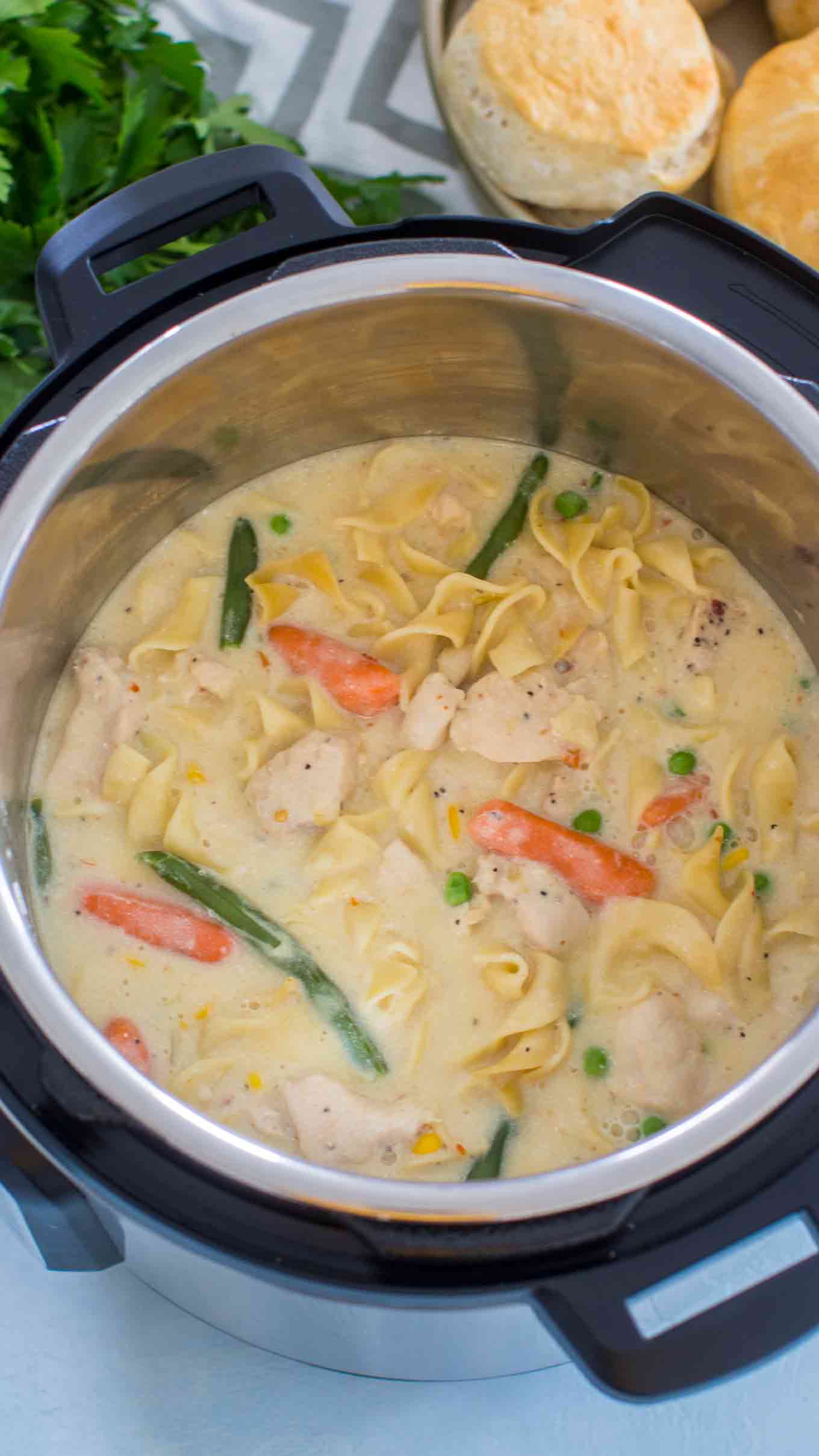 Chicken Pot Pie Pasta