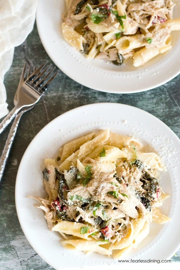 Creamy Tuscan Chicken Pasta