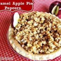 Gourmet Caramel Apple Pie Popcorn