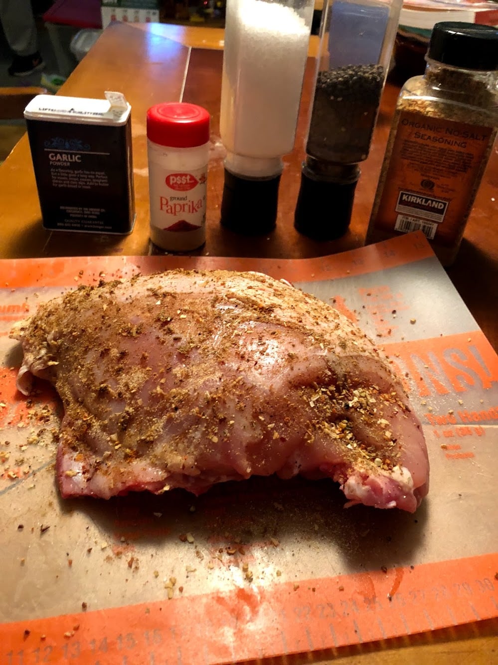 seasoned turkey breast