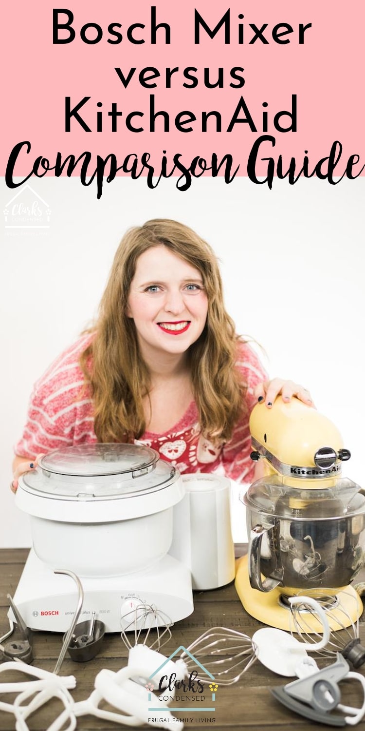 Woman posing with kitchenaid and bosch