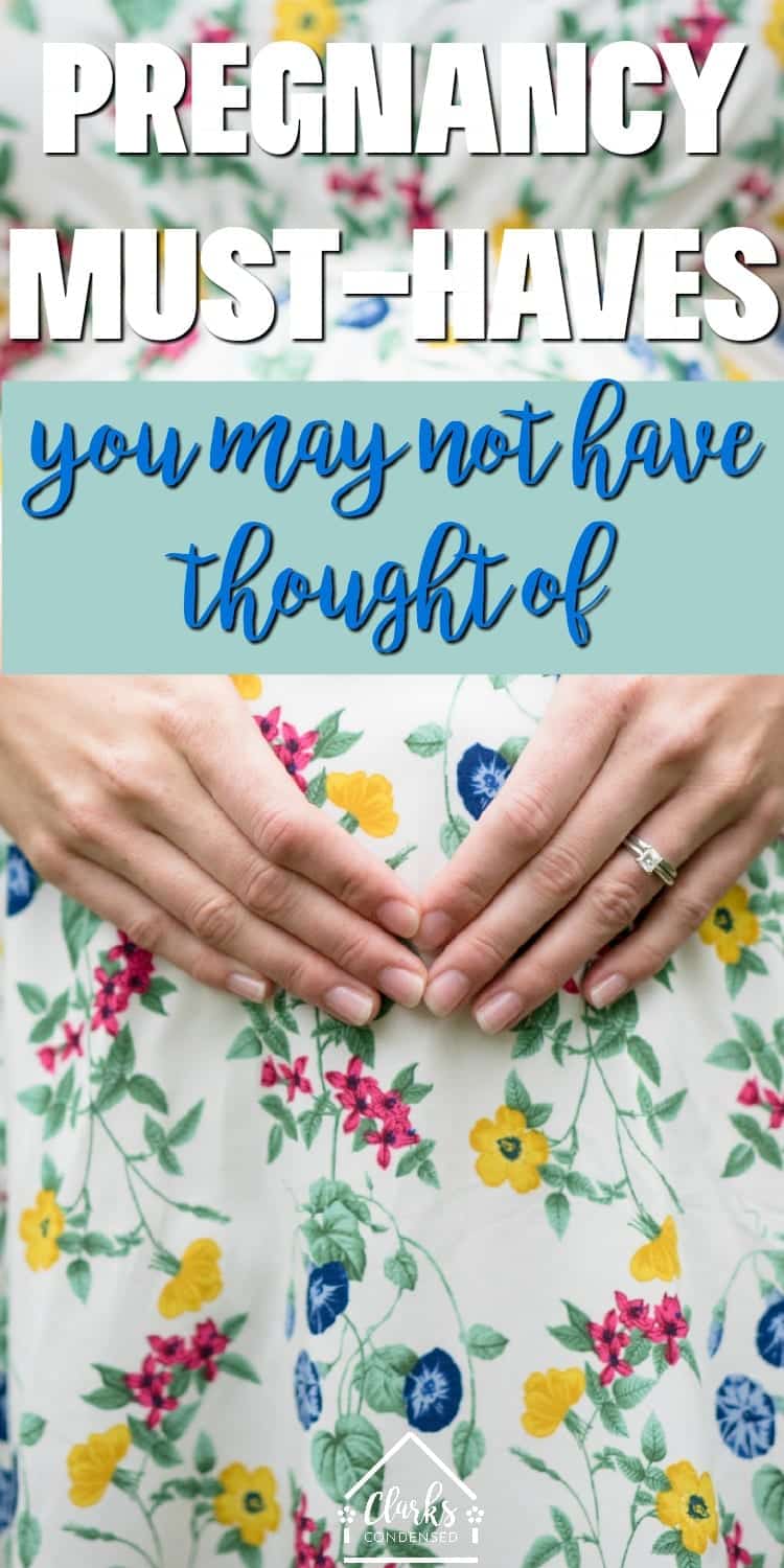 Pregnancy is hard enough - make it easier with this list of things to make pregnancy more comfortable and manageable. If you want things to buy a pregnant woman, this is the list for you. These are essentials in early pregnancy and beyond, and they are what every pregnant woman needs to buy.