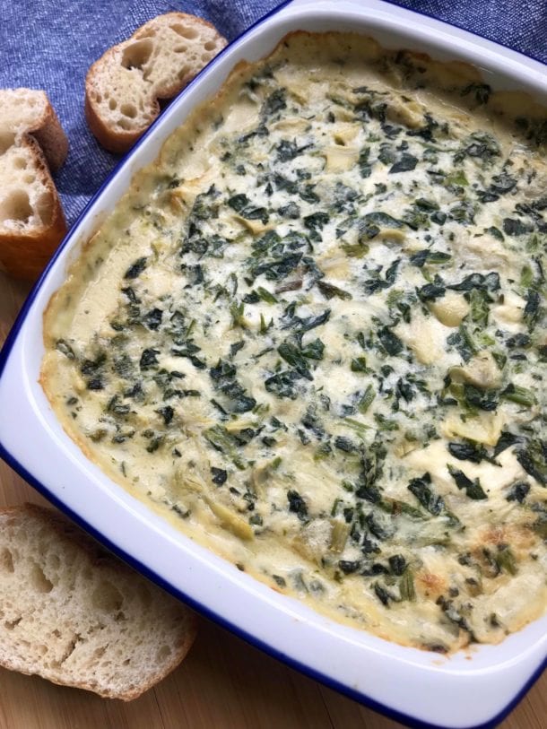 Copycat Applebee's Spinach Artichoke Dip