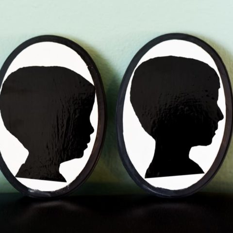 DIY Silhouette Portrait