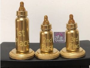 baby shower trophies
