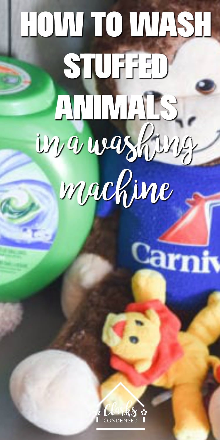 How to Clean Stuffed Animals in Washing Machine - Clarks Condensed
