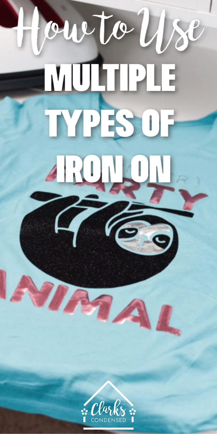 Types of iron on