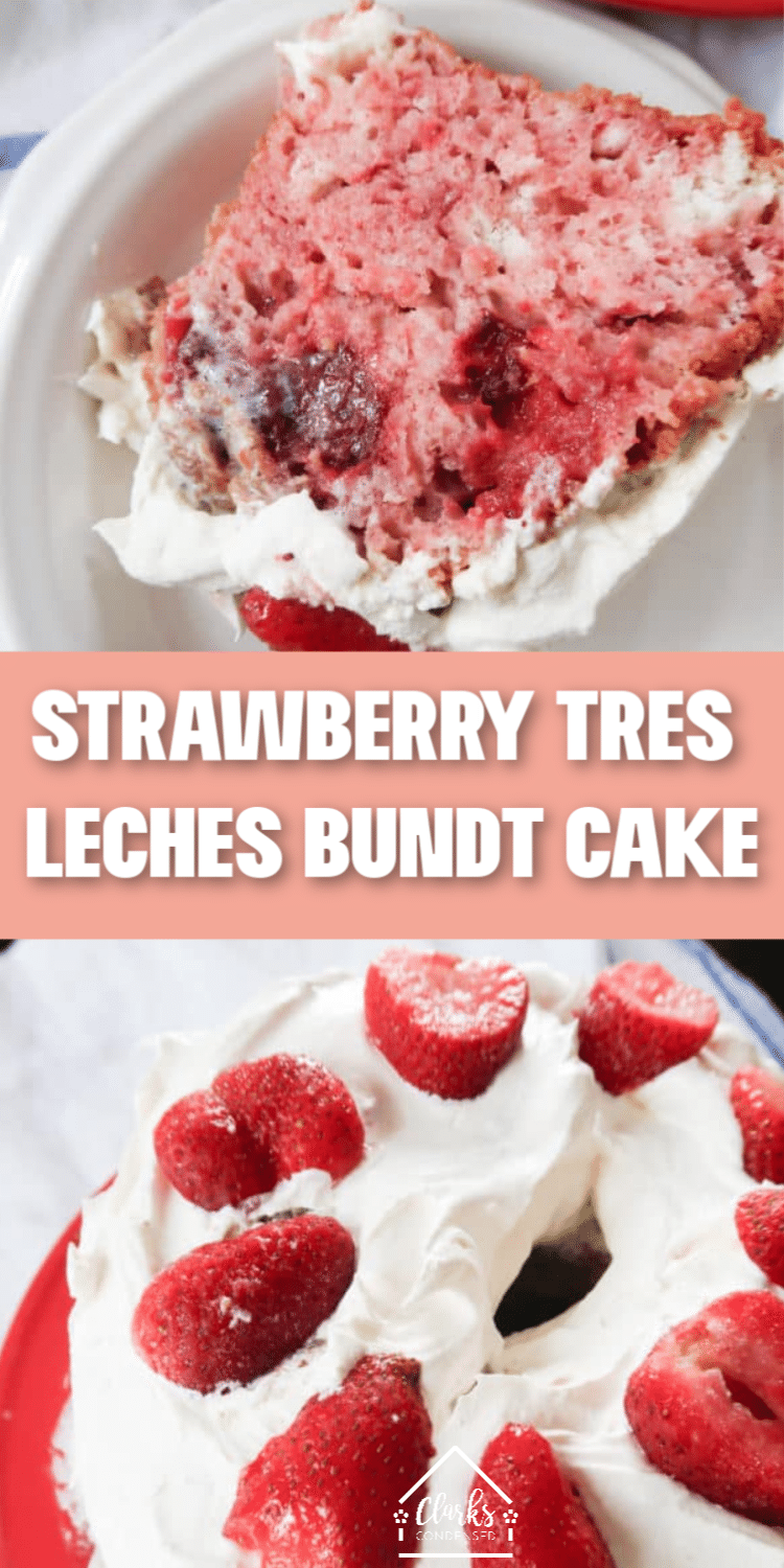 Strawberry Shortcake Bundt Cake