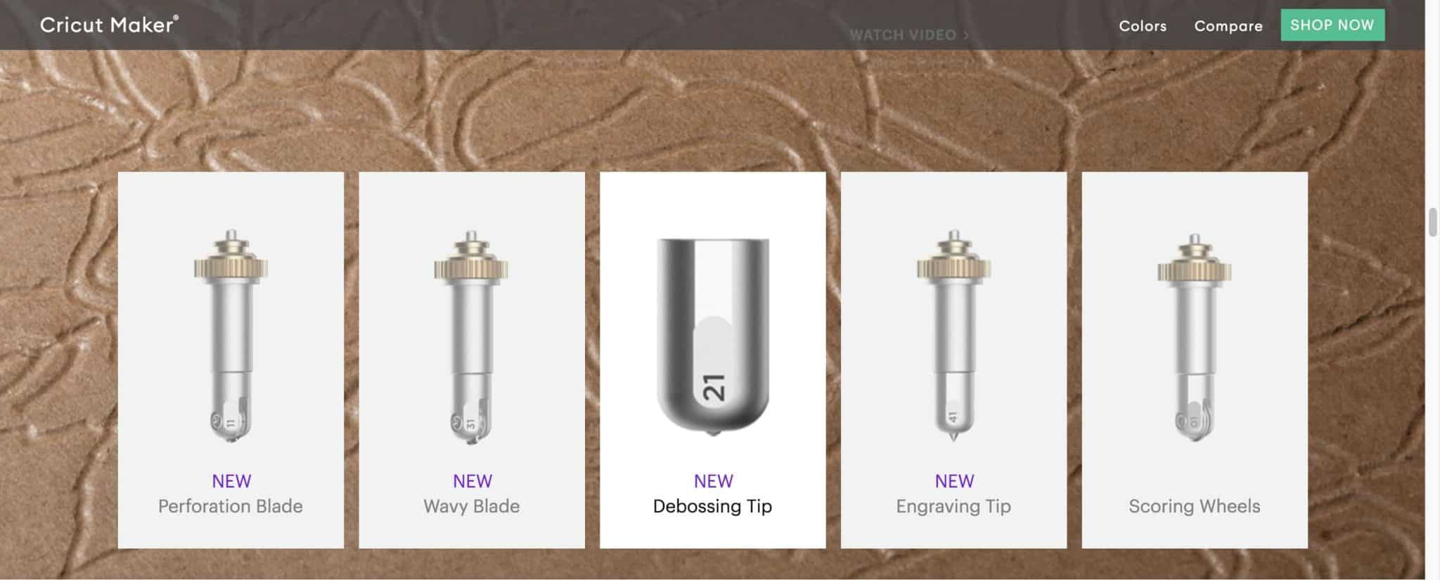 Best FOUR New Cricut Maker QuickSwap Tools [2021]