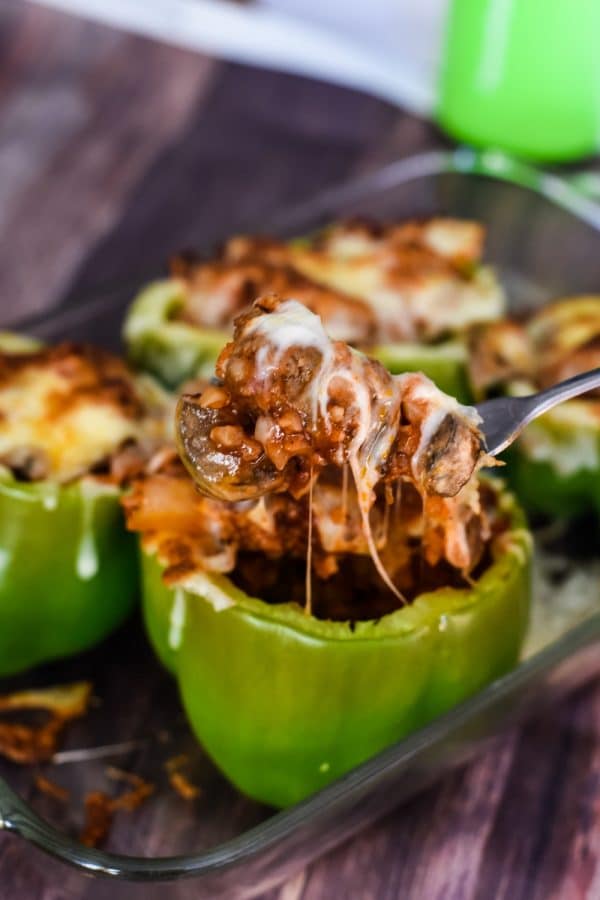 low carb stuffed peppers