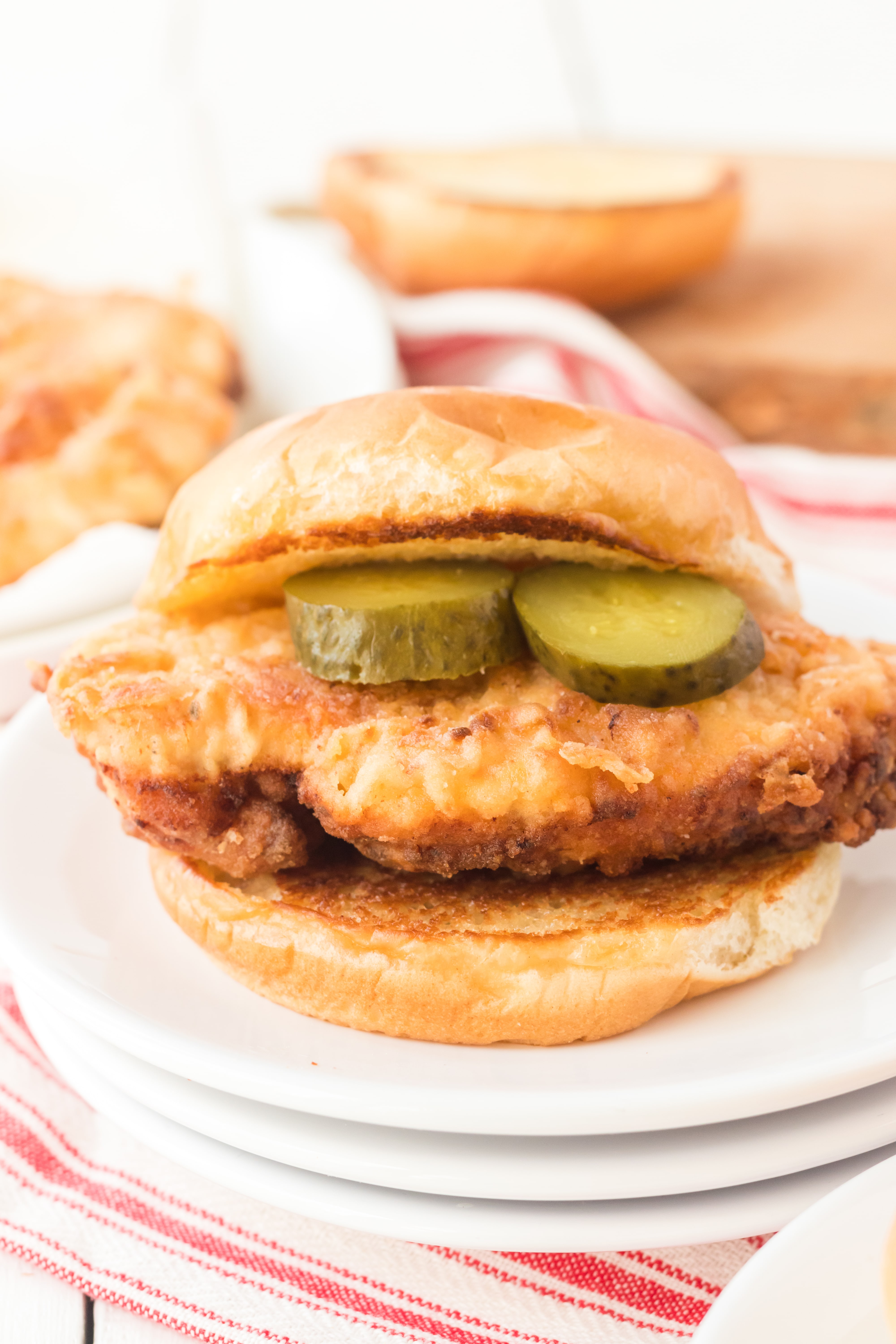 The BEST ChickfilA Chicken Sandwich Recipe Clarks Condensed