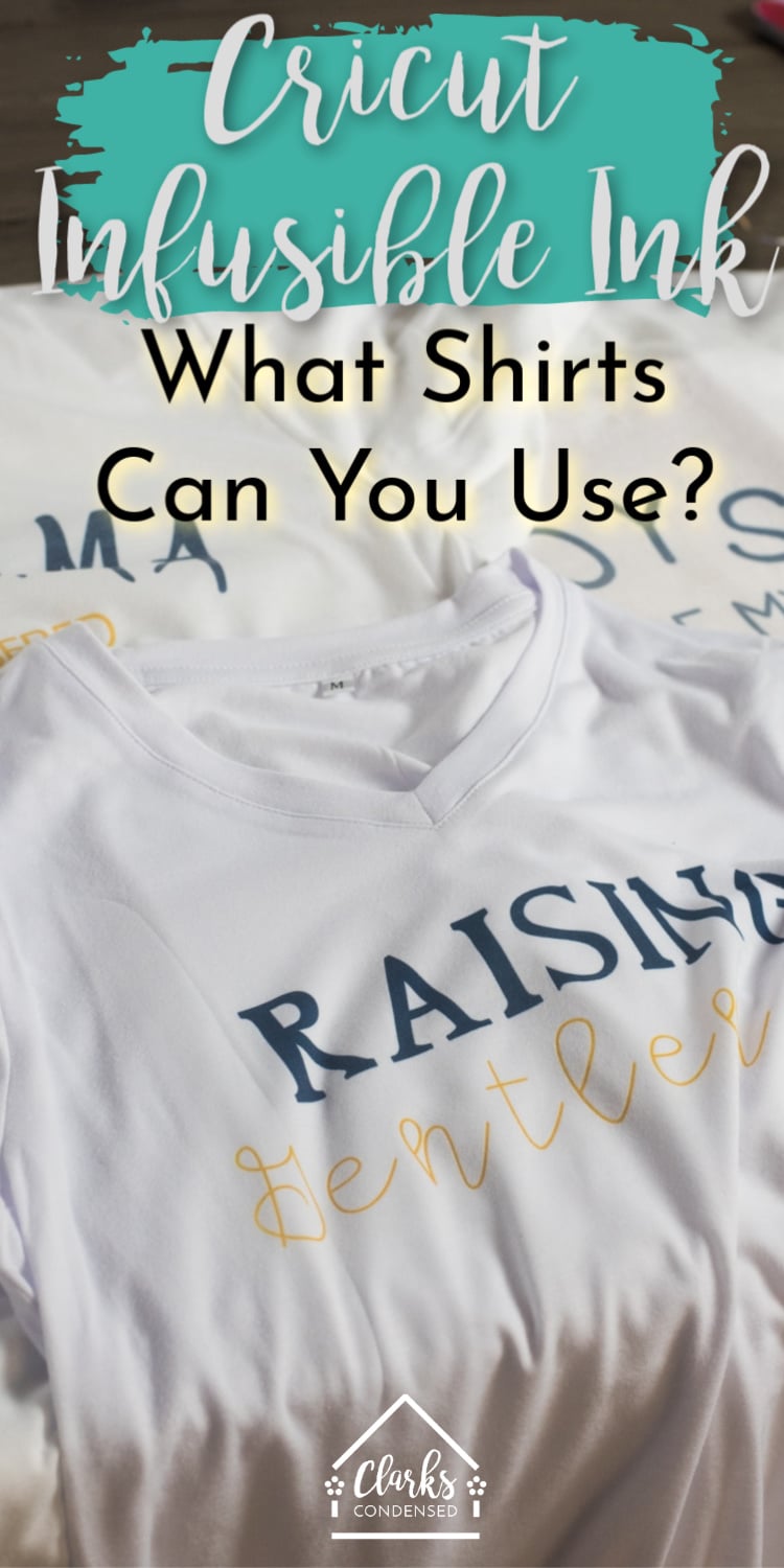 What are the best blank t-shirts for Cricut infusible ink