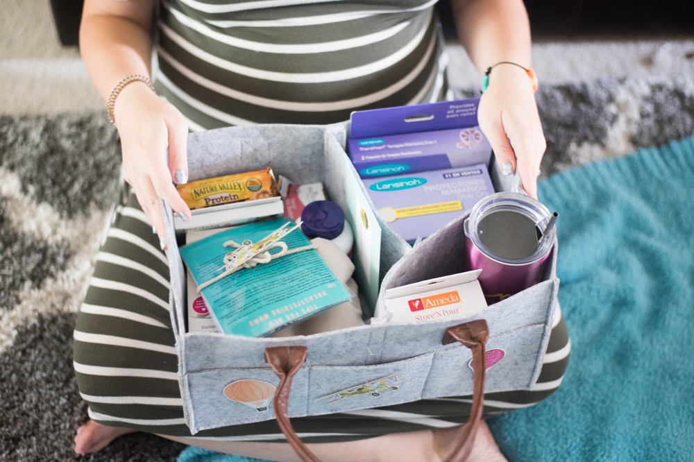 Nursing mom gift sales basket