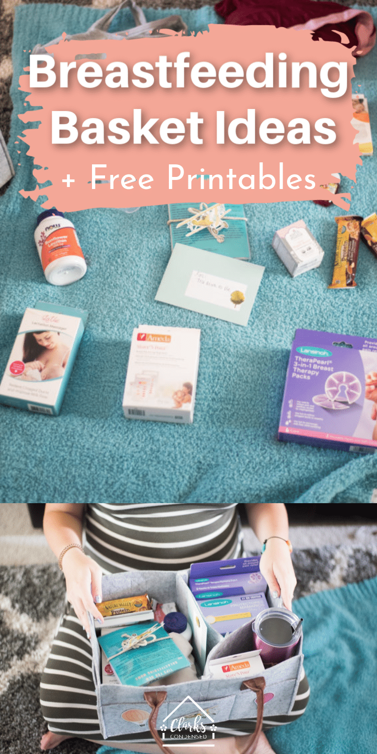 nursing mom gift basket