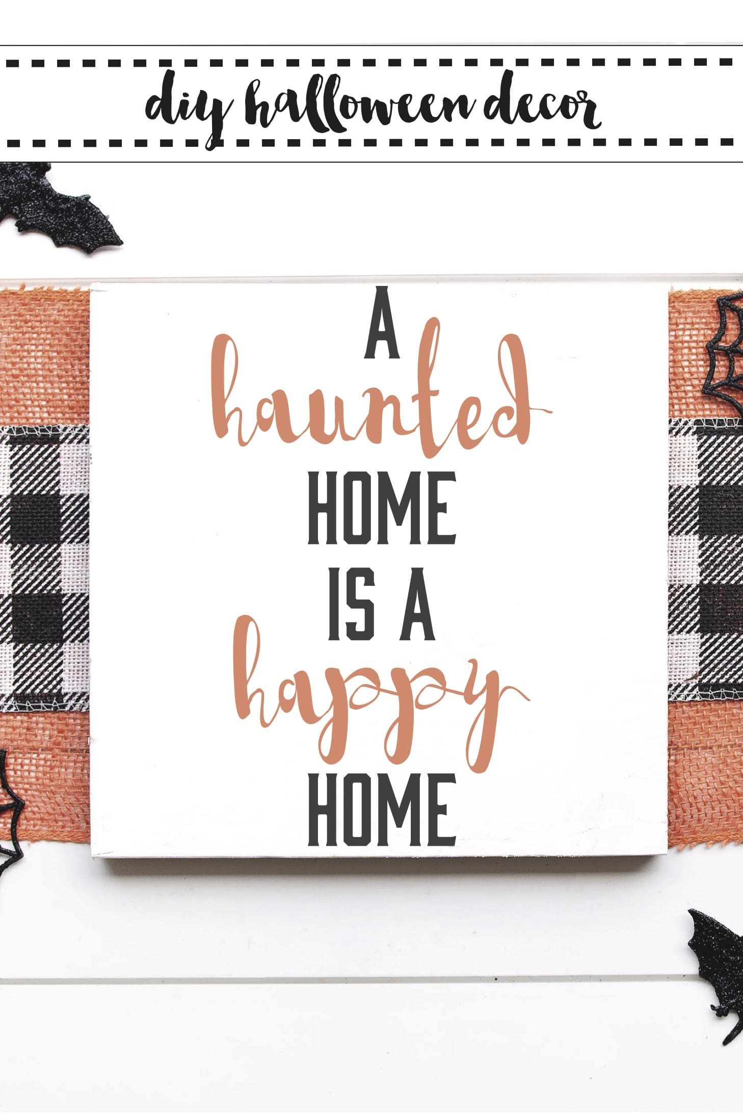 Download DIY Halloween Sign - FREE SVG File - Clarks Condensed