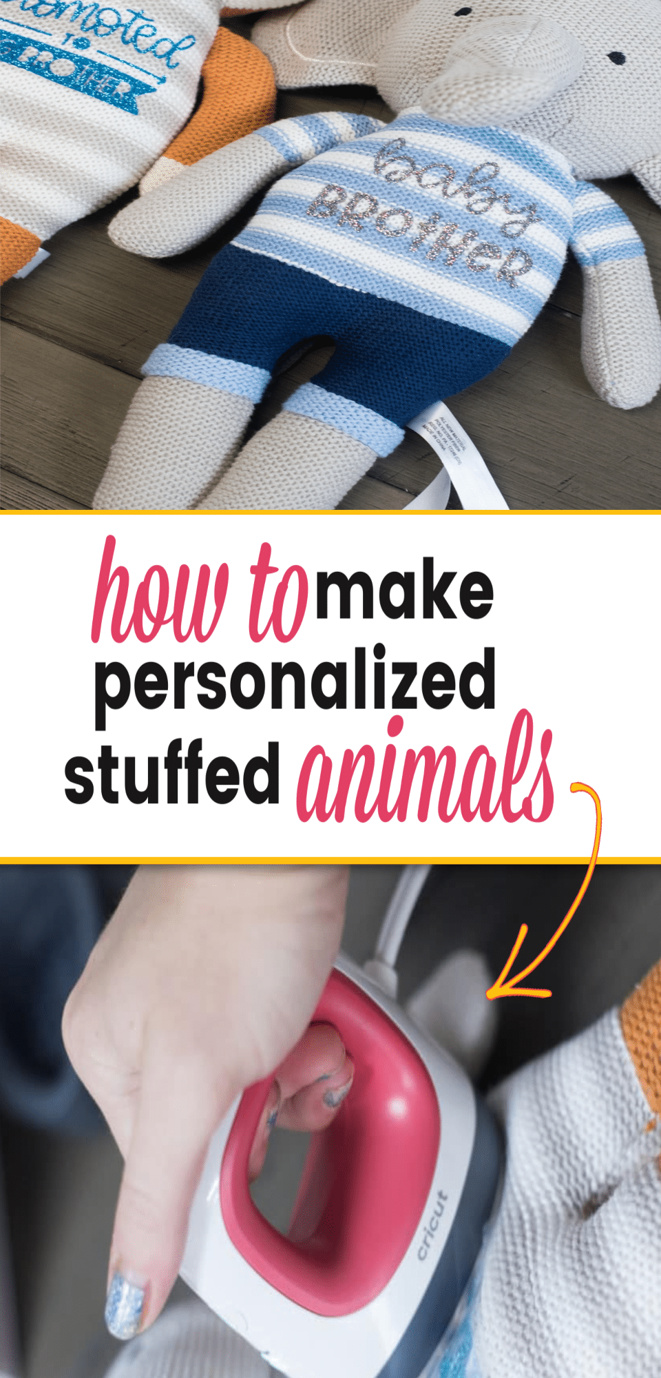 How to Apply Ironon Vinyl to a Stuffed Animal Clarks Condensed