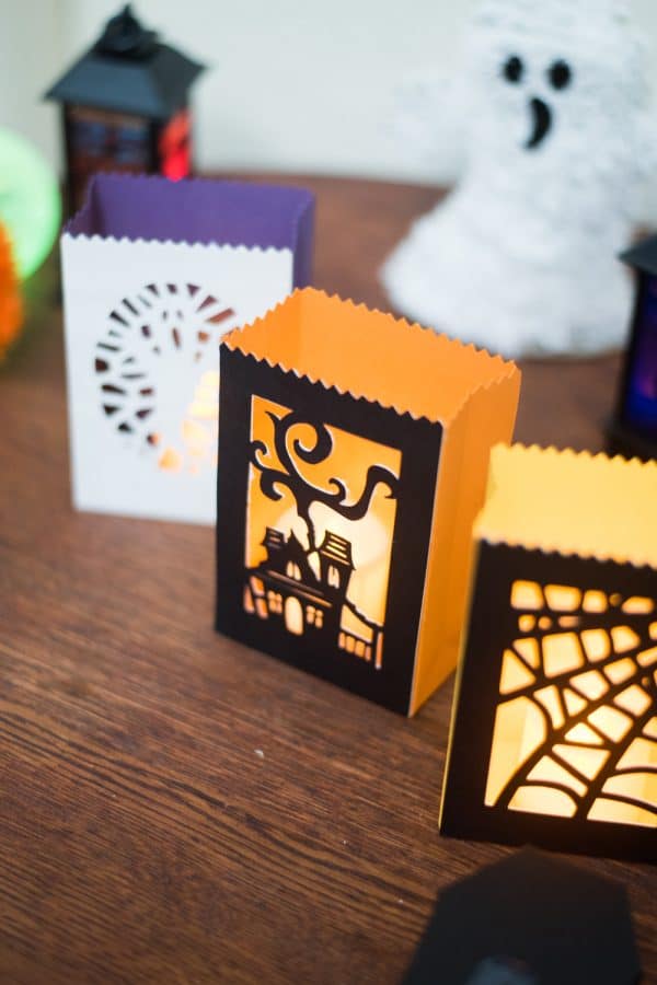 Halloween DIY luminaries